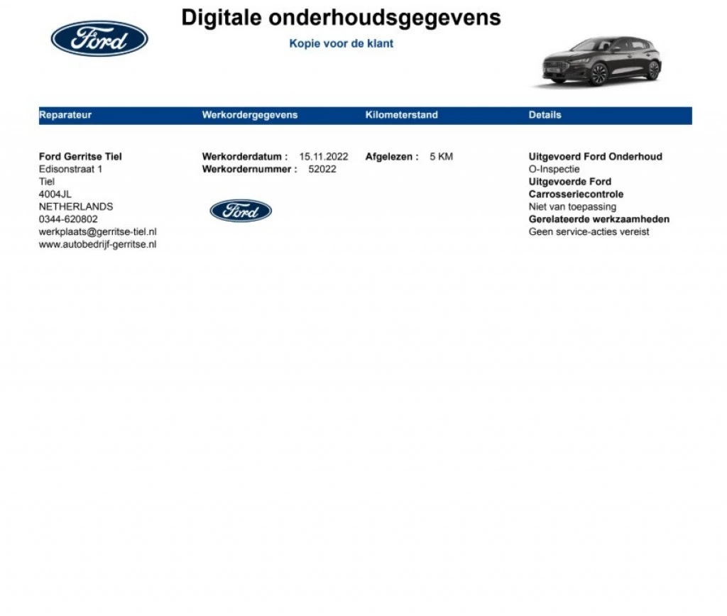 Hoofdafbeelding Ford Focus