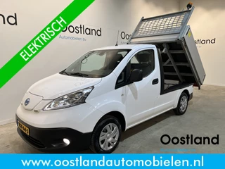 Hoofdafbeelding Nissan e-NV200 Nissan e-NV200 Business 40 kWh Kipper / Veeg-Vuil-kipper / 100% Elektrisch / Airco / Cruise Control / Navigatie / 40.200 KM !!