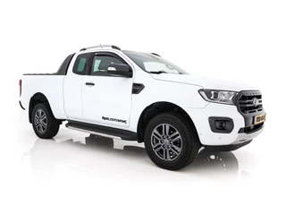 Ford Ranger 2.0 EcoBlue Wildtrak Supercab AWD Aut. *FULL-LED | LEATHER-ALCANTARA | ADAPTIVE-CRUISE | HEATED-COMFORTSEATS | CAMERA | KEYLESS | NAVI-FULLMAP | PRIVACY-GLASS | DAB+ | ECC | PDC | CRUISE | TOWBAR | FORD-SYNC-3 | 18''ALU*