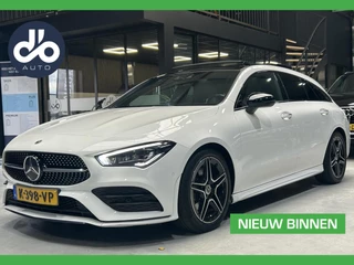 Mercedes CLA-klasse Shooting Brake 200 163pk Business Solution AMG SFEERVERLICHTING I PANO I ORG.NL + NAP