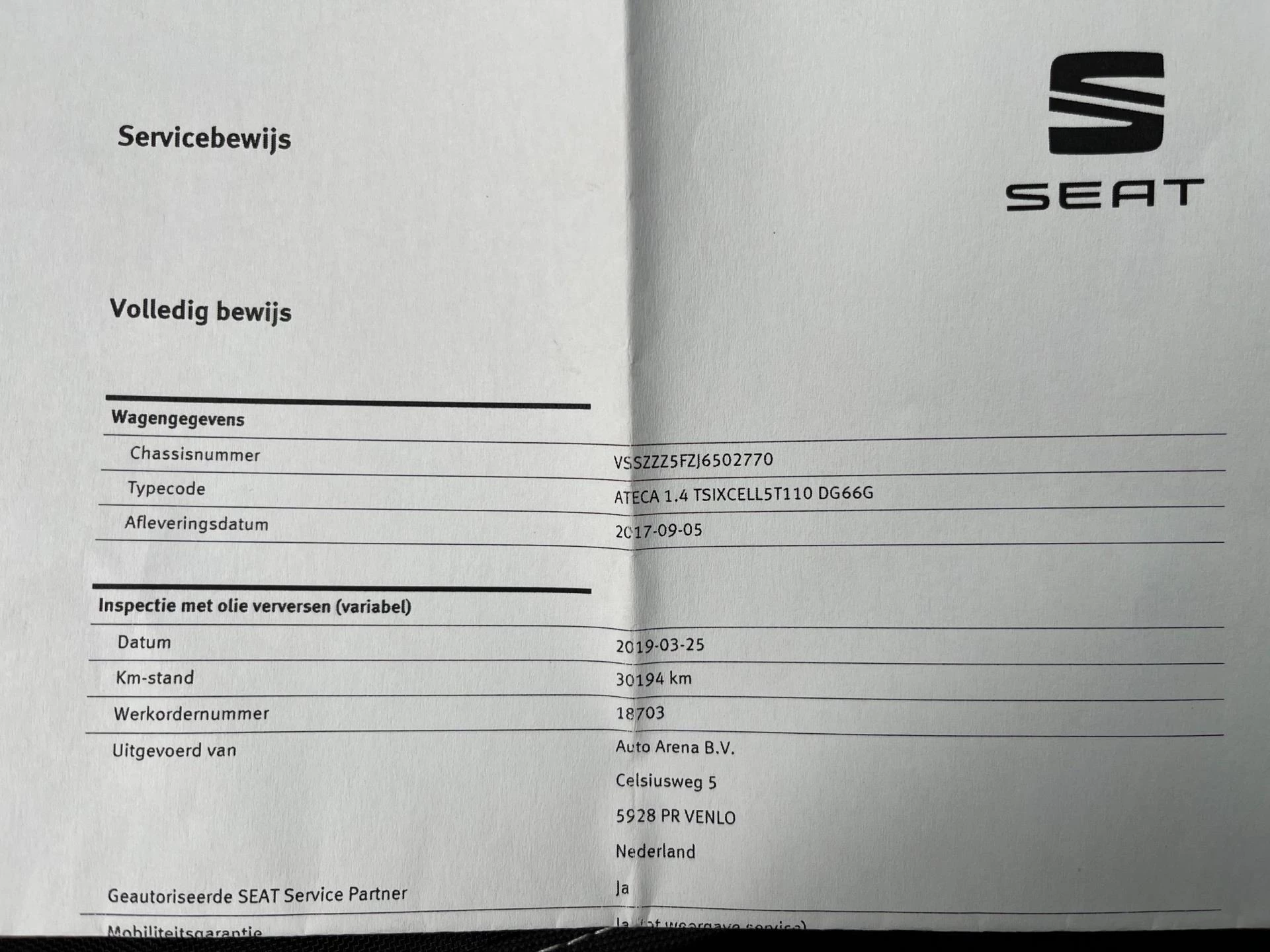 Hoofdafbeelding SEAT Ateca