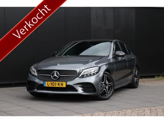Mercedes-Benz C-Klasse 180 AMG LINE | PANO | STOELVERW. | HALF LEDER | LED | CAMERA | NAVI | CRUISE |