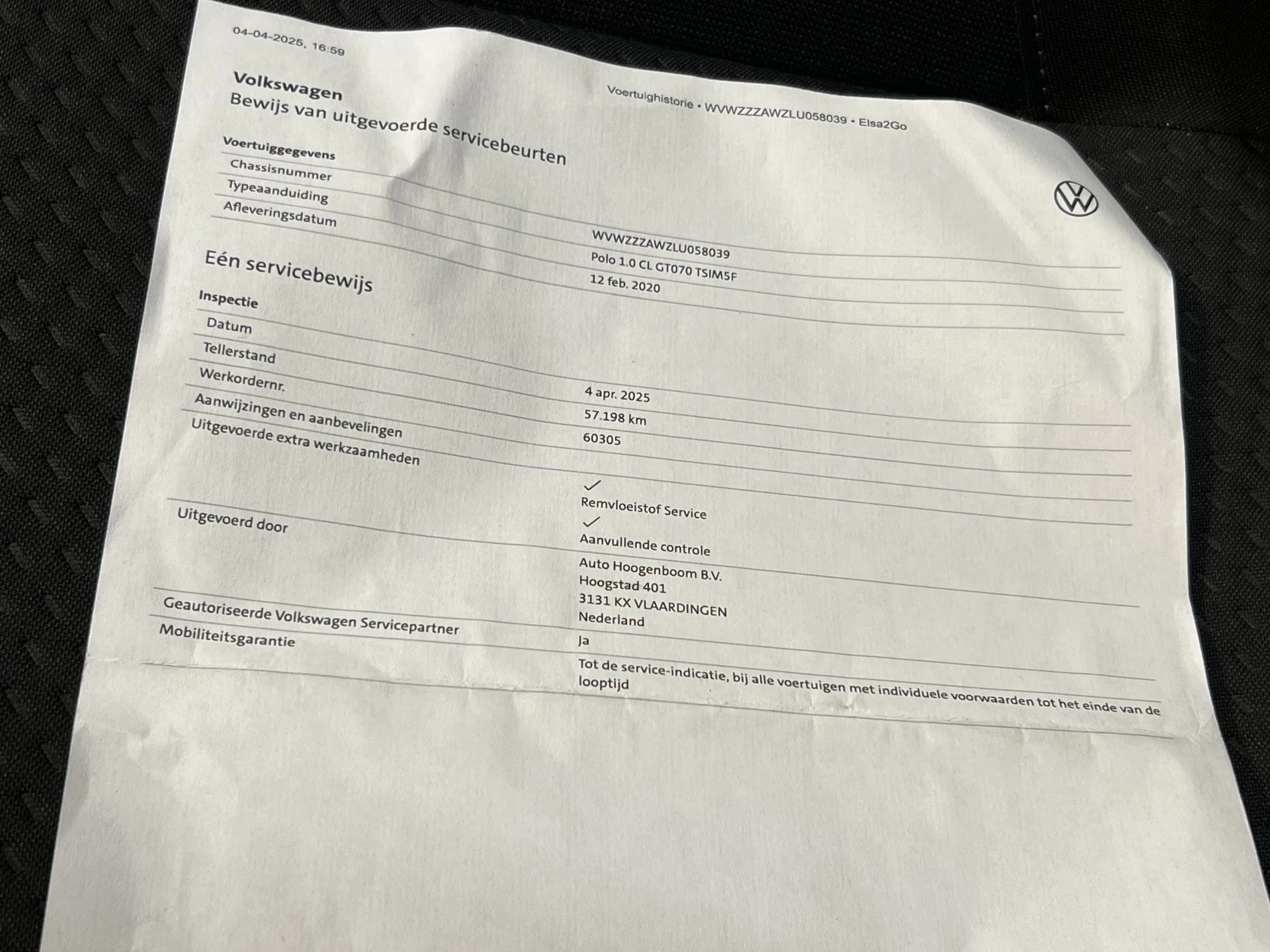 Hoofdafbeelding Volkswagen Polo