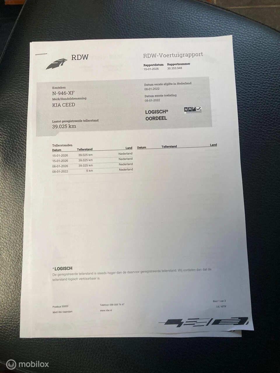 Hoofdafbeelding Kia Ceed Sportswagon