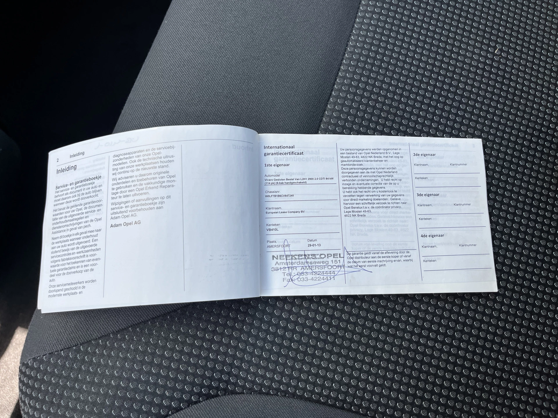 Hoofdafbeelding Opel Vivaro