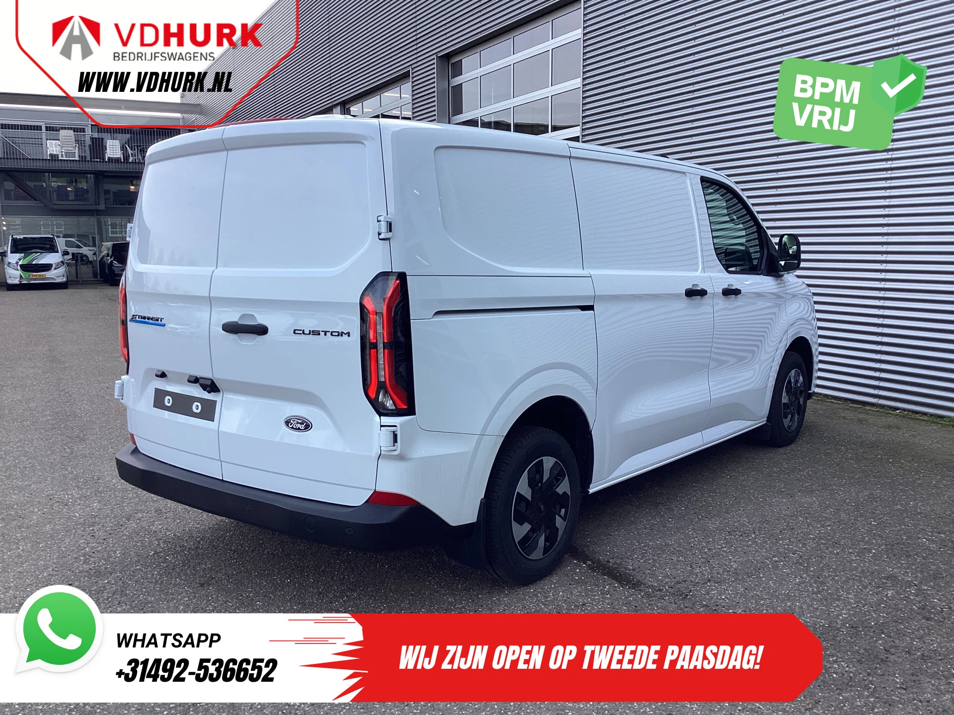 Hoofdafbeelding Ford E-Transit Custom