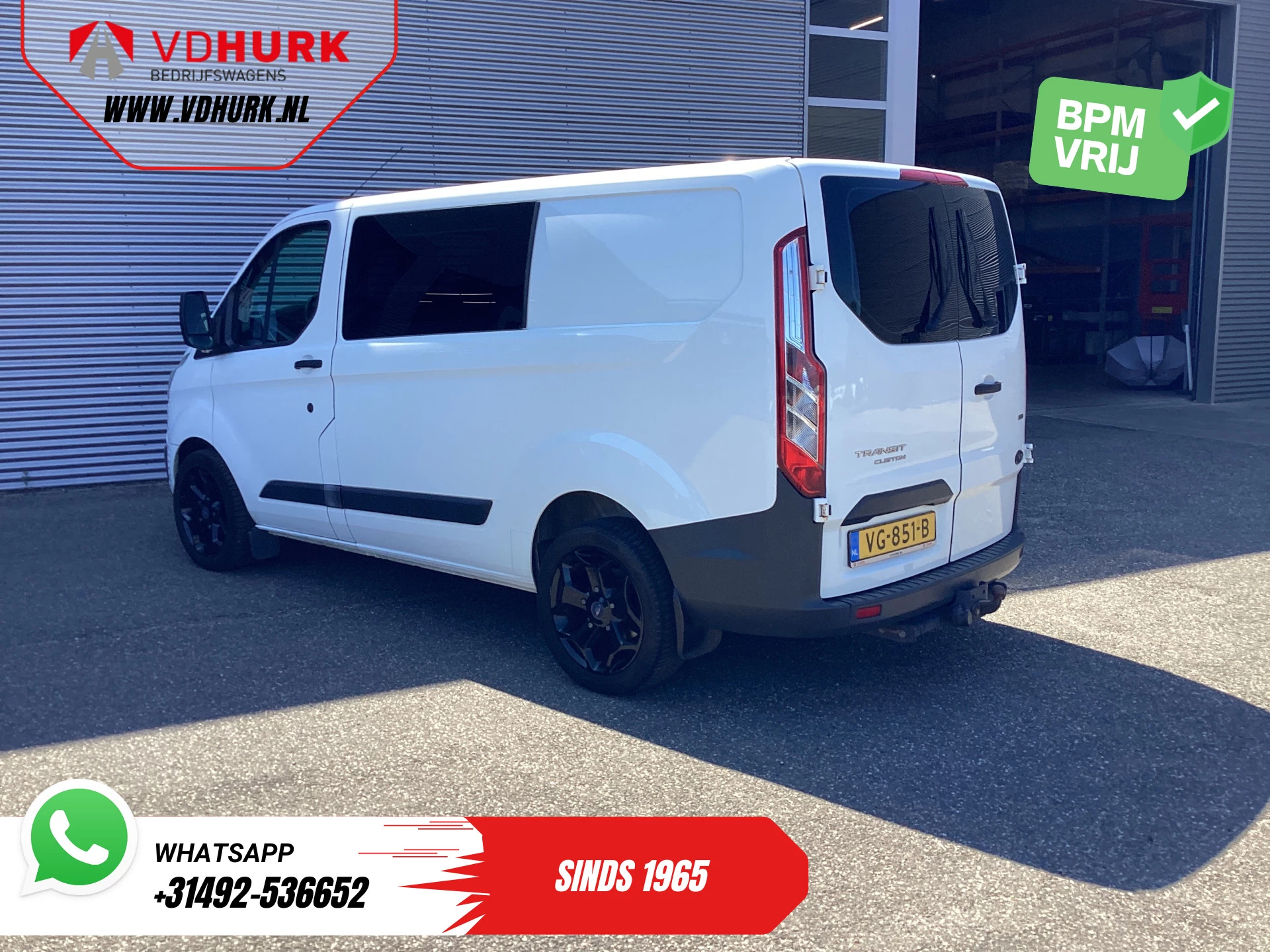 Hoofdafbeelding Ford Transit Custom