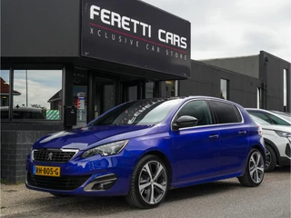 Peugeot 308 1.2 GT-LINE PANODAK LEDER CAMERA NAVI LED 18INCH.LMV STOELMASSAGE