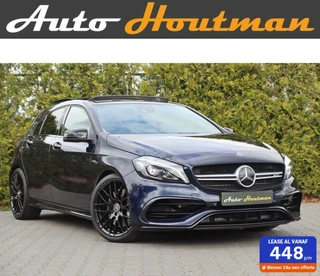Mercedes A-klasse AMG 45 4MATIC 381 PK Schaalstoelen|Memory|Pano|Camera|Dealeronderhouden|NL auto|Handcrafted