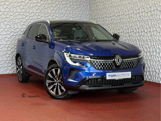 Renault Austral 1.3 MILD HYBRID 4 CILINDER 160PK PANORAMA 1800 KG TREKGEWICHT TECHNO ELEK.KLEP ELEK.STOEL NAVI STOEL/STUUR/RUIT VERW. LED LEER 1800KG MAX TREKGEWICHT ☑️ Top Auto's Altijd meerdere Renault's op voorraad , Type Esprit / Alpine / Evolution / Iconic / Techno ☑️