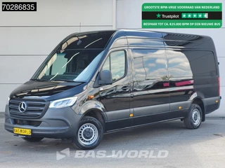 Mercedes Sprinter 319 CDI Automaat 190PK Trekhaak LED Airco Camera Parkeersensoren MBUX CarPlay Euro6 L3 16m3 Airco Trekhaak