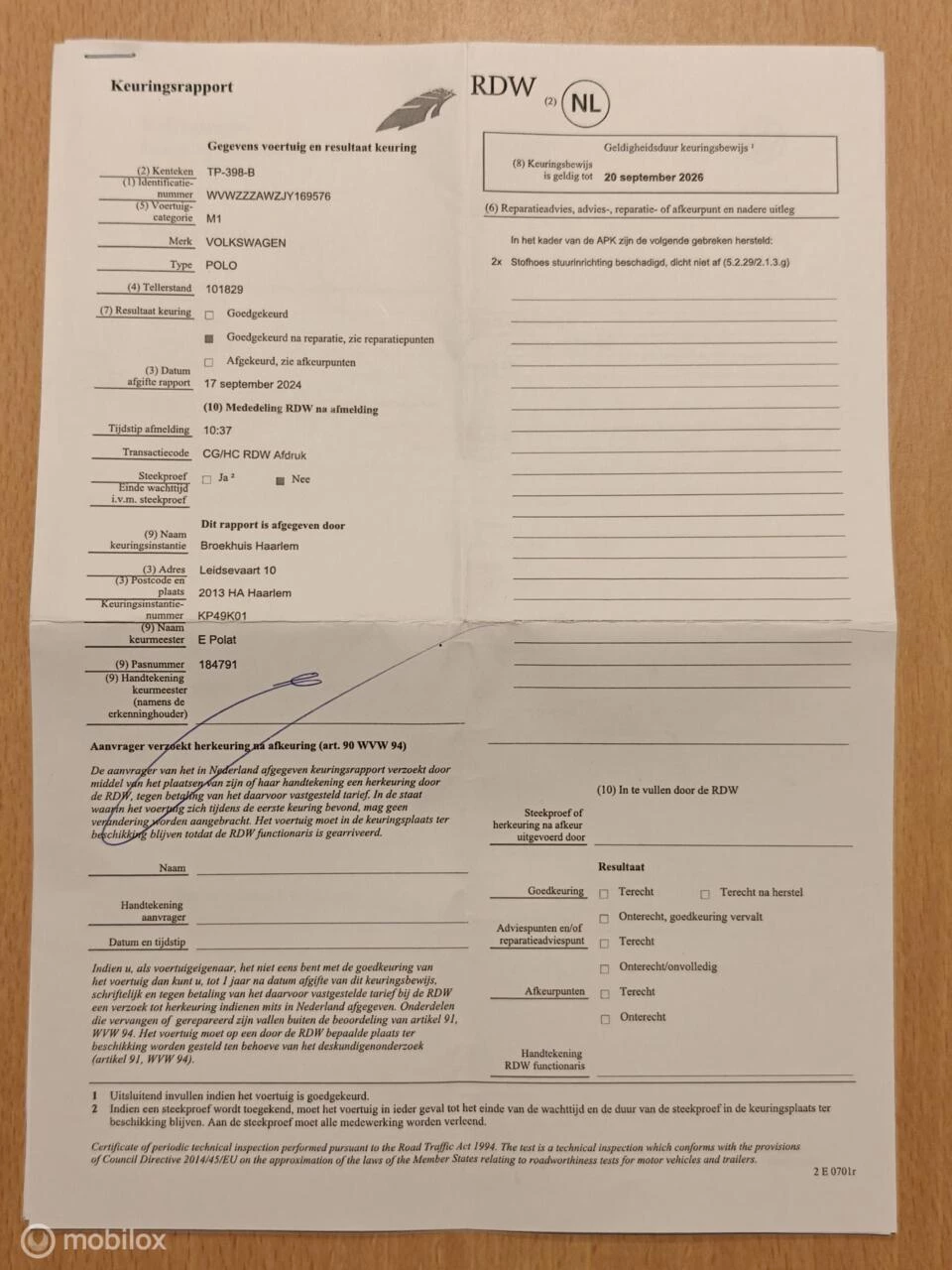 Hoofdafbeelding Volkswagen Polo