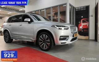 Volvo XC90 2.0 T8 Twin Engine AWD Inscription 7 ZIT PANORAMA LEER PANORAMA 360 CAMERA  VOL OPTIES
