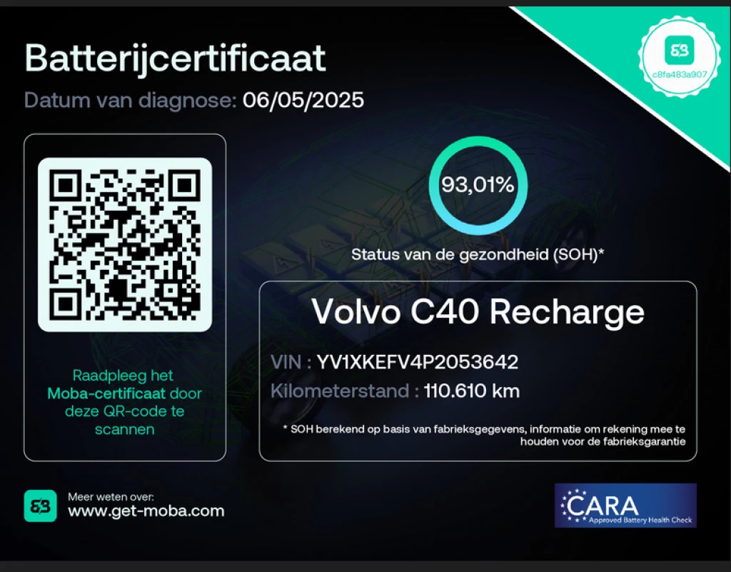 Hoofdafbeelding Volvo C40
