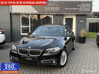 BMW 5-serie 520i High Executive, Last Minute Edition, schuifdak, trtekhaak, leder, apk 07-2026