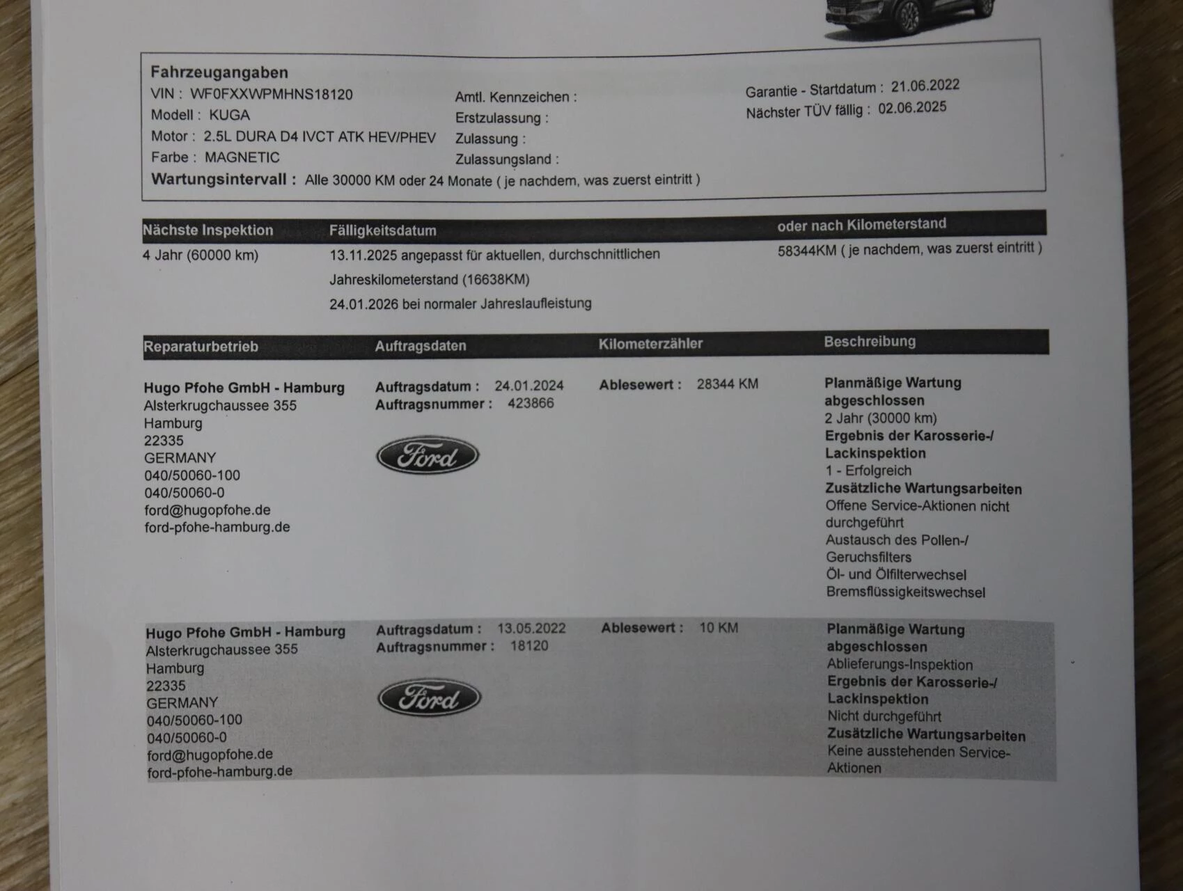 Hoofdafbeelding Ford Kuga