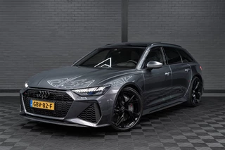 Hoofdafbeelding Audi RS6 Audi RS6 4.0 TFSI RS6 quattro 760 PK Pro Line Plus | Ceramic | Eventuri Luchtfilter | Carbon Exterieur |  B&O Plus | Headup | 22 inch | Stage 2 getuned door BR Performance, 760 PK, 1.037 NM. (met  downpipes)