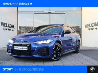 BMW i4 M50 / Schuif-kanteldak / M Adaptief onderstel / Comfort Access / Stuurverwarming / Adaptieve LED / Parking Assistant Plus / Harman-Kardon / Stoelverwarming