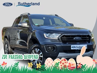 Ford Ranger 2.0 EcoBlue Wildtrak Supercab | SCI | 213pk | Automaat | Trekhaak | Adaptieve Cruise | 3.500kg Trekgewicht | Achteruitrijcamera | Rollertop | Dealer onderhouden