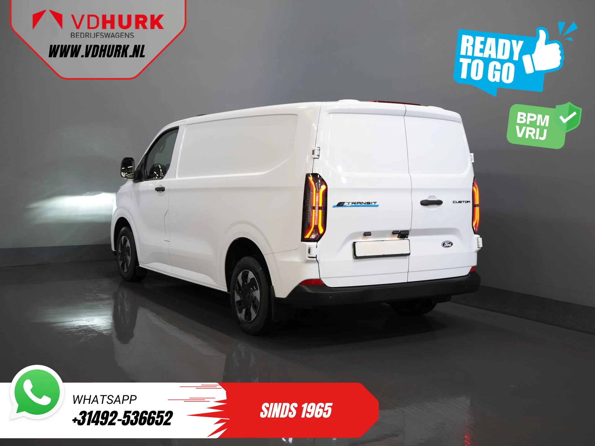 Hoofdafbeelding Ford E-Transit Custom