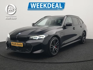 BMW 3 Serie Touring 330e M Sport LCI Facelift Model Plug In Hybrid 292pk Dealer O.H PHEV | Widescreen Navi | Adaptive Cruise | Alcantara Sportstoelen Memory & Verwarmd | Camera | Sfeerverlichting | Apple Carplay | Blis | Keyless | DAB |