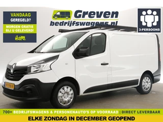 Renault Trafic 1.6 dCi T27 L1H1 Airco Cruise Navigatie PDC Imperiaal 3 Persoons Elektrpakket Trekhaak