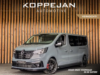 Renault Trafic 2.0 dCi 170PK Automaat Dubbele Cabine | 2X SCHUIFDEUR | LED | NAVI | CRUISE | STOELVERWARMING | KEYLESS |