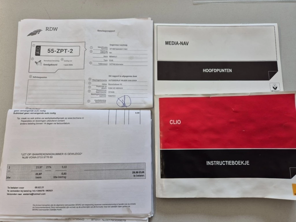 Hoofdafbeelding Renault Clio