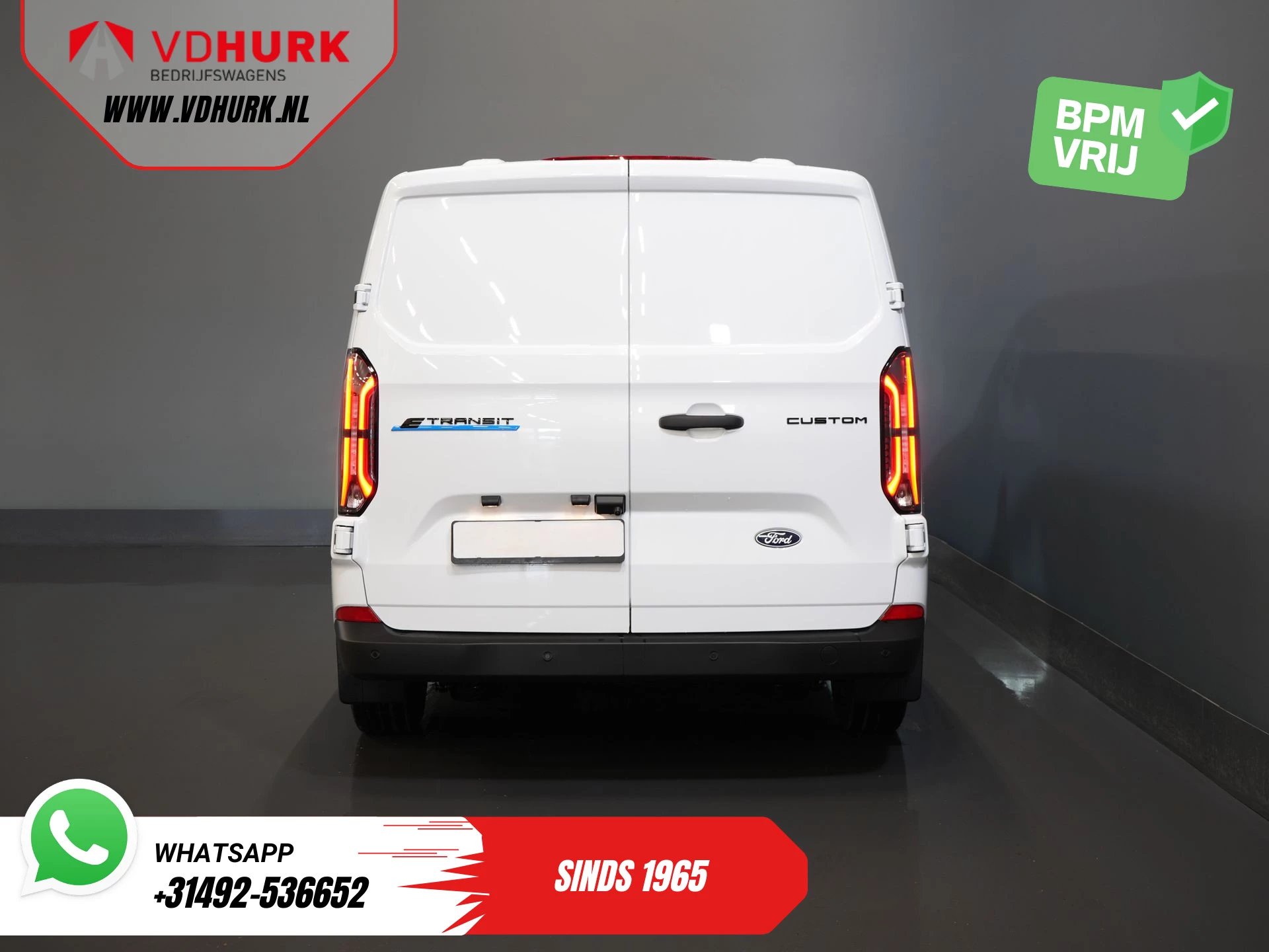 Hoofdafbeelding Ford E-Transit Custom