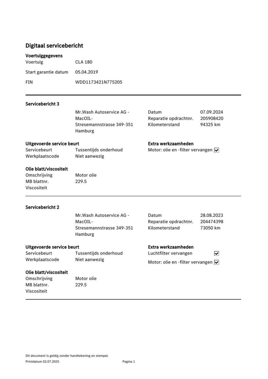 Hoofdafbeelding Mercedes-Benz CLA