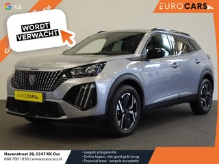 Peugeot 2008 1.2 PureTech 130pk Automaat Allure Navigatie Apple Carplay/Android Auto 360 camera Parkeersensoren Blind Spot Assist Adaptive Cruise Control Stoelverwarming Getinte ramen Climate Control