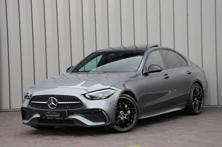 Hoofdafbeelding Mercedes-Benz C-Klasse Mercedes-Benz C-Klasse 200 Launch Edition AMG Aut9 | 204PK | Sfeerverlichting | Panoramadak | Carbon | 2022 | NL-auto.