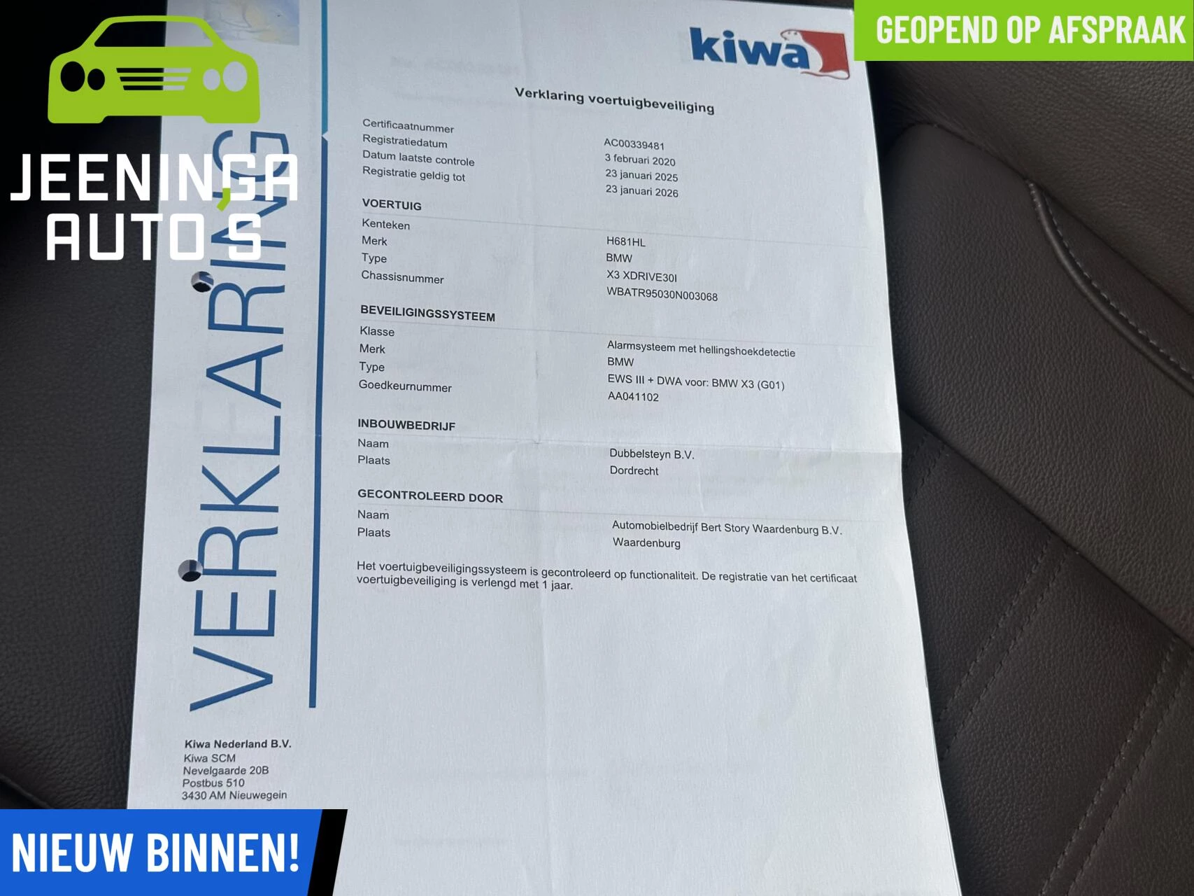 Hoofdafbeelding BMW X3