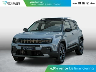 Jeep Avenger 1.2 e-Hybrid Summit | Schuif/Kanteldak | Leder&Winter Pack | Infotainment & Convenience Pack | Storm Grey