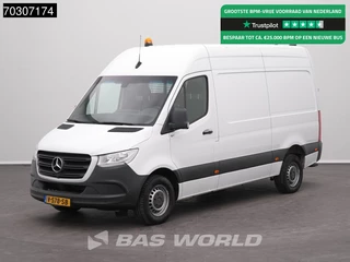 Mercedes Sprinter 314 CDI Automaat L2H2 Servicewagen Trekhaak Airco Cruise Camera Parkeersensoren Werkplaatsinrichting Standkachel Euro6 L2 Airco Trekhaak Cruise control