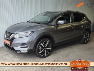 Nissan Qashqai 1.2 Tekna Automaat, trekh., LED kopl., half leer, DAB, stoelverw., 19" lmv