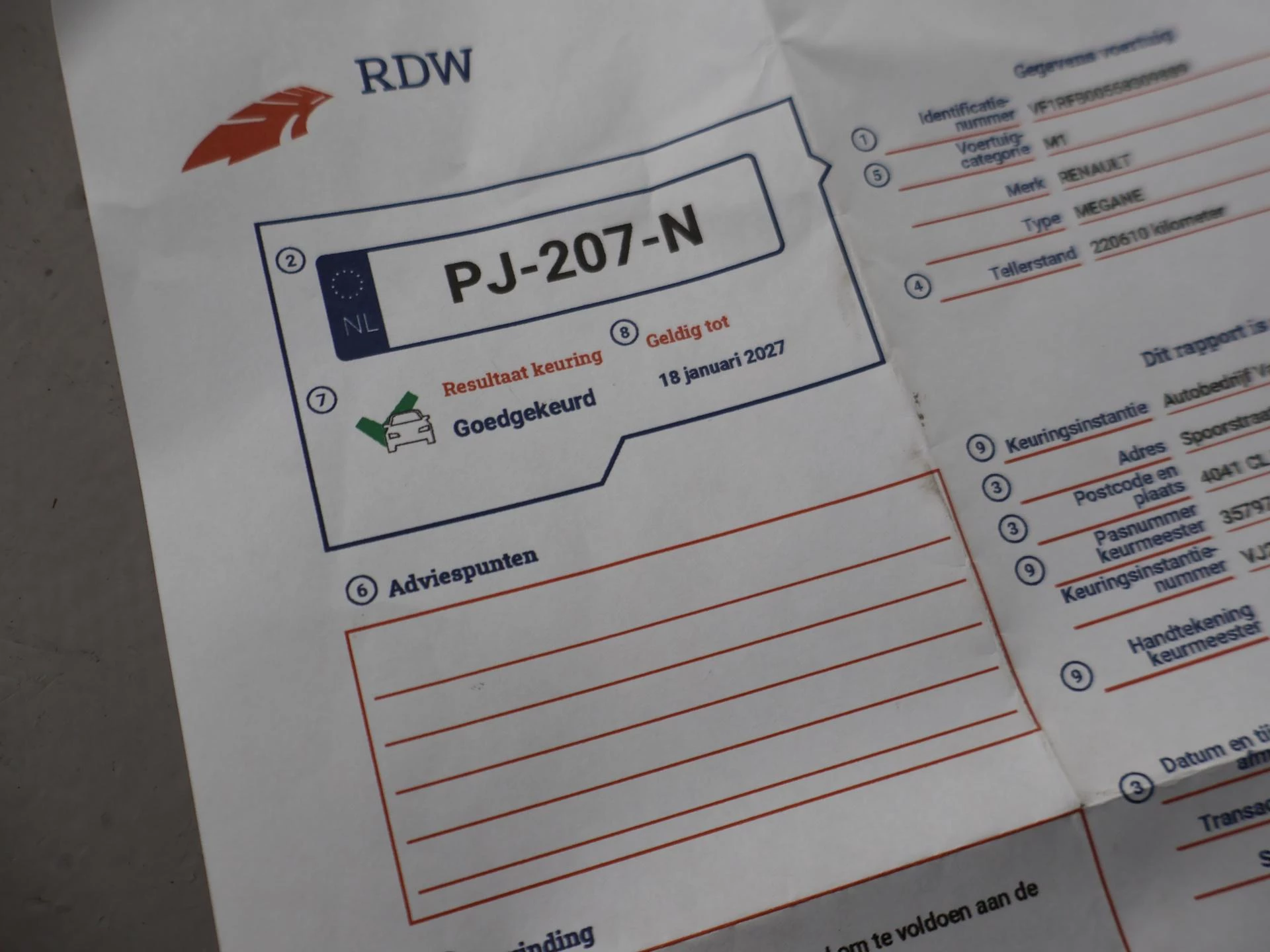 Hoofdafbeelding Renault Mégane Estate