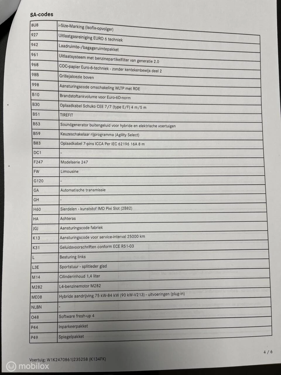 Hoofdafbeelding Mercedes-Benz B-Klasse