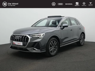Audi Q3 35 TFSI 150 pk S-tronic Pro Line S / S-Line | Panoramadak | Trekhaak | Leder/alcantara | 360 Camera | Adaptive Cruise | Navigatie