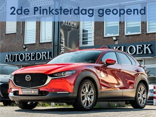 Mazda CX-30 2.0 e-SkyActiv-X M Hybrid Luxury BOSE LEDER TREKHAAK CAMERA DODEHOEK STOEL EN STUURVERW