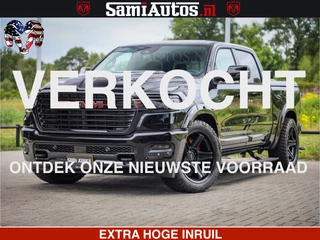 Dodge Ram 1500 Night Premium | Full Option | De Meest Luxe Pick-Up in zijn Klasse | Comfortabele Dubbele Cabine met Royale 5 Zitplaatsen | BPM vrij | Nu Leverbaar uit Voorraad | Voorraad Nr 2282 - 3332