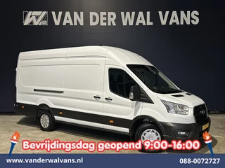 Ford Transit 2.0 TDCI 185pk L4H3 Jumbo Euro6 Airco | Camera | LED | Cruisecontrol | Verwarmde voorruit Parkeersensoren, Bijrijdersbank, 2800kg trekvermogen