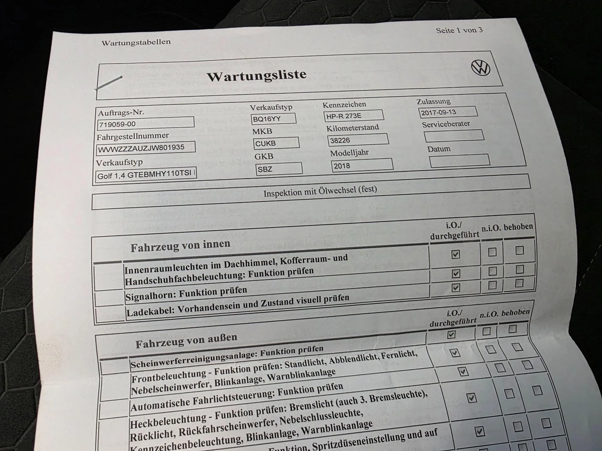Hoofdafbeelding Volkswagen Golf