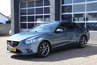 Hoofdafbeelding Mazda 6 Mazda 6 2.0 Skyactiv navigatie, stoelverwarming clima