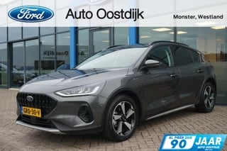 Ford Focus 1.0 EcoBoost Hybrid Active 155PK Automaat SYNC 4 Groot Scherm Camera Adaptieve Cruise Voorverwarming Blind-Spot B&O Climate Navi *1500KG Trekgewicht*