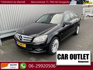 Mercedes-Benz C-Klasse Estate 180 CGI BlueEFFICIENCY Business Edition Avantgarde AUTOMAAT, Leer/Stof, Clima, Pano, Navi, CC, PDC v/a, LM, Afn.Trekh, nw. APK – Inruil Mogelijk –