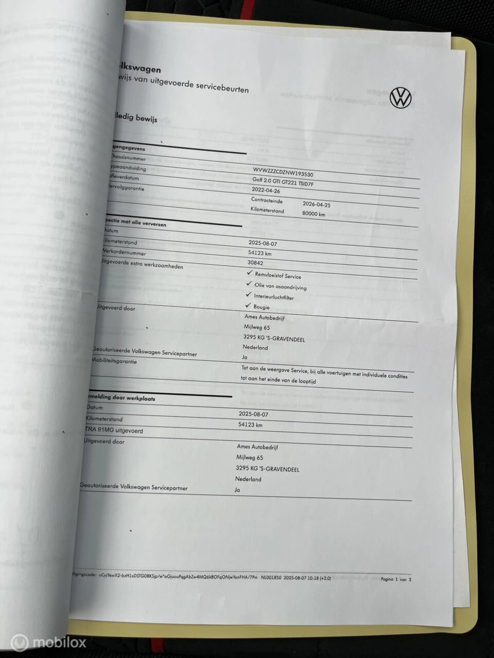 Hoofdafbeelding Volkswagen Golf