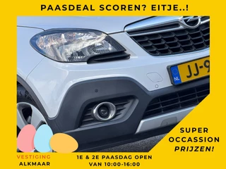 Opel Mokka 1.4 T Innovation Automaat - Abalone White Metallic/Zwart leder - Schuifkanteldak