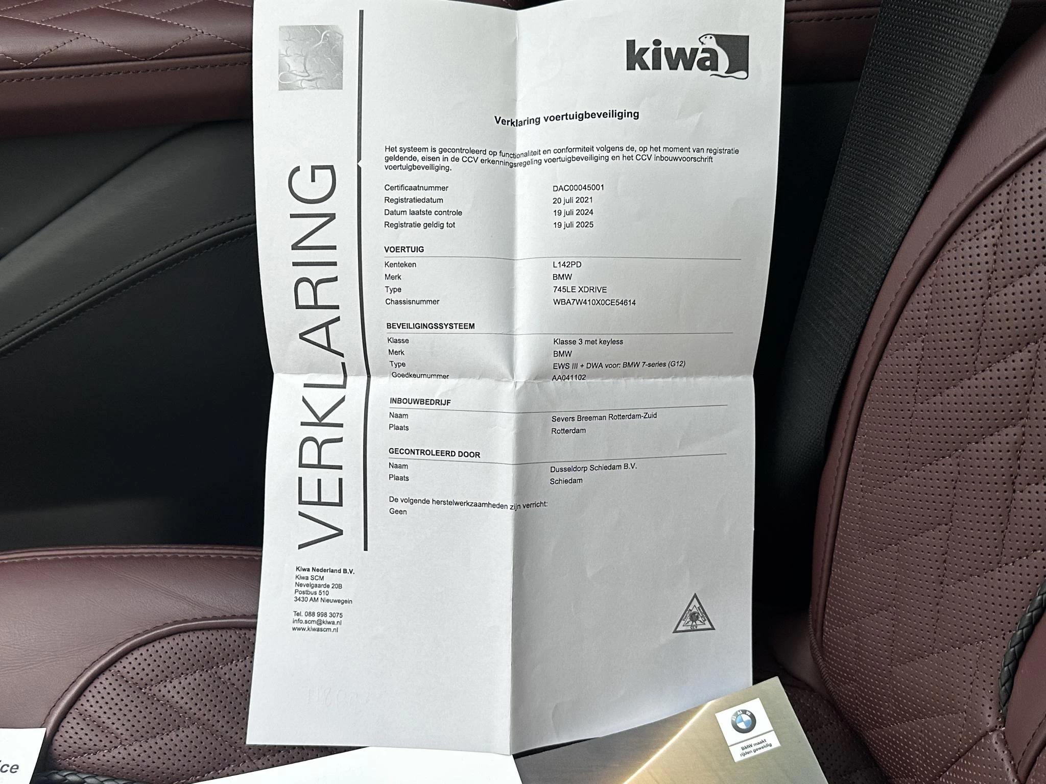 Hoofdafbeelding BMW 7 Serie