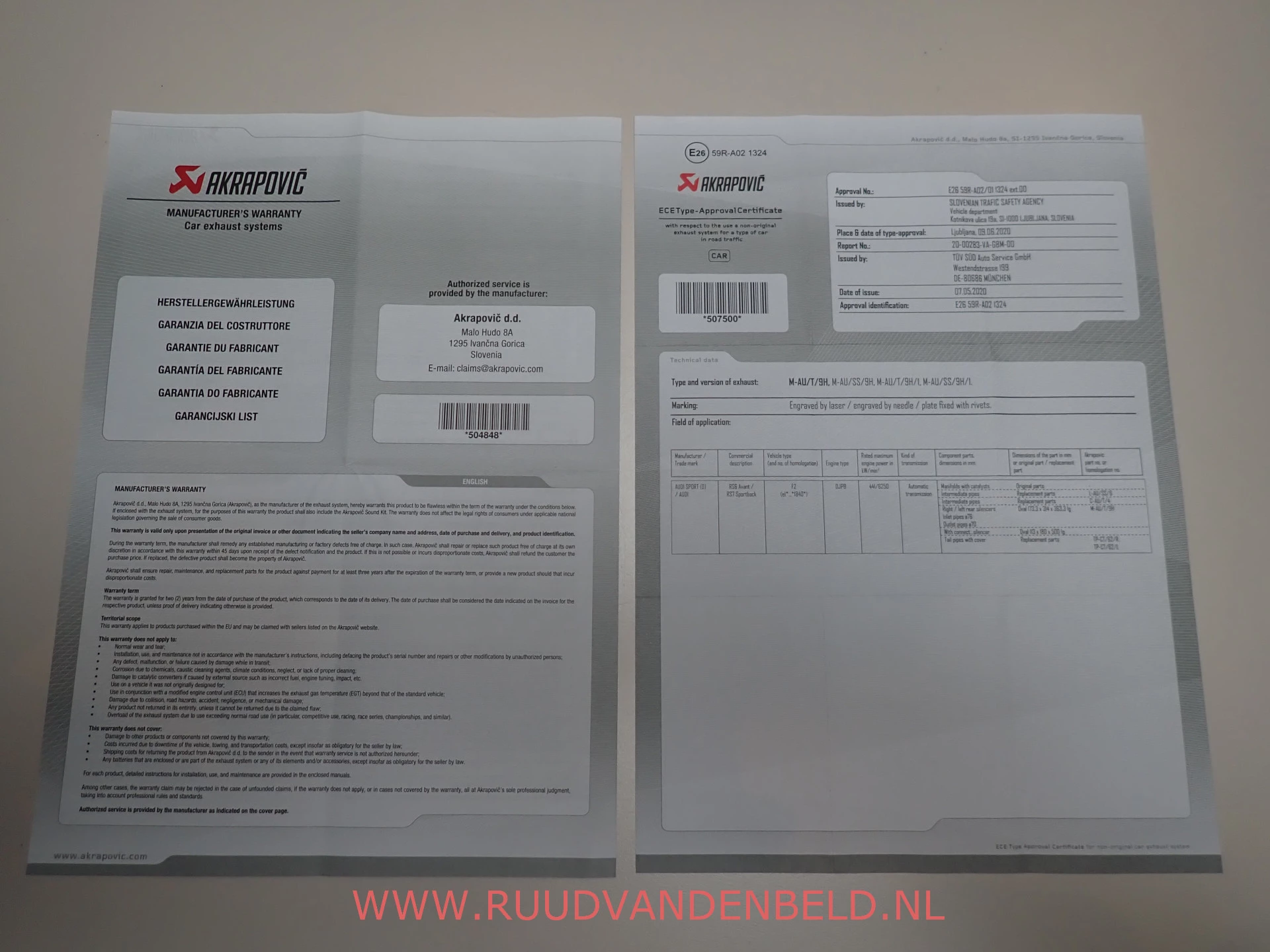 Hoofdafbeelding Audi RS6